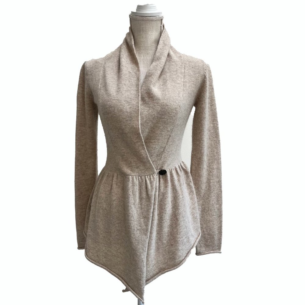 Cynthia Rowley Beige Cardigan Sweater